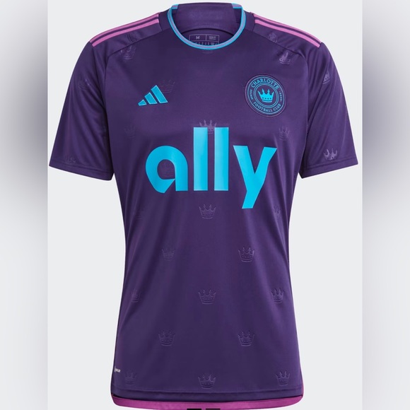 Men’s Adidas Charlotte FC 23/24 Away Jersey - Picture 3 of 7